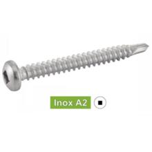 Vis autoperceuse tête cylindrique inox