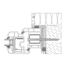 Vis béton menuiserie pvc