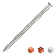 Vis de fixation directe huisserie - tf - inox a4