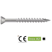 Vis inox pour terrasse bois durs