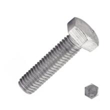 Vis métal inox tête hexagonale