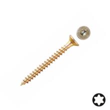 Vis tete fraisee torx gamme tp-to bichromate